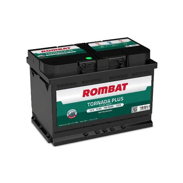 Купить Аккумулятор Rombat TORNADA PLUS 75Ah 700 A (0) T375