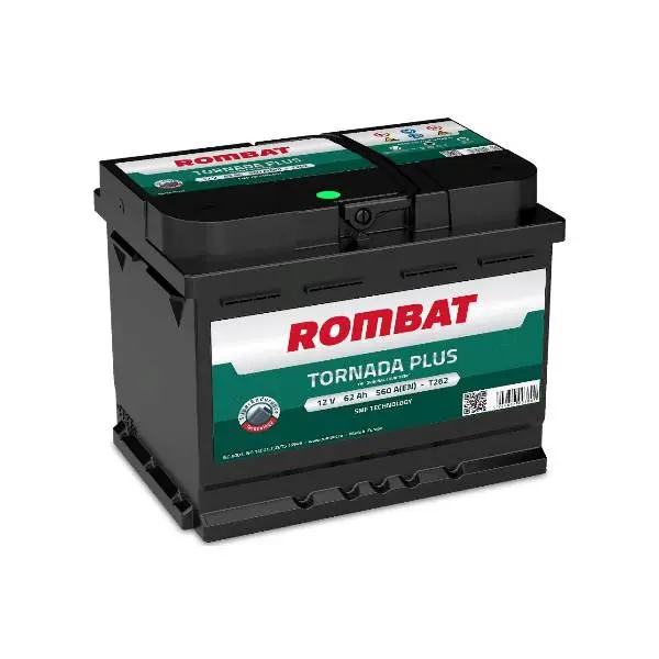 Купить Аккумулятор Rombat TORNADA PLUS 62Ah 560 A (0) T262