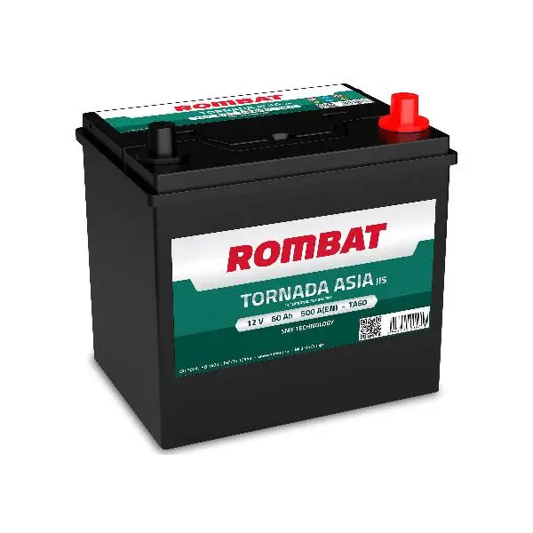 Купить Аккумулятор Rombat TORNADA ASIA 60Ah 500 A (0) TA60