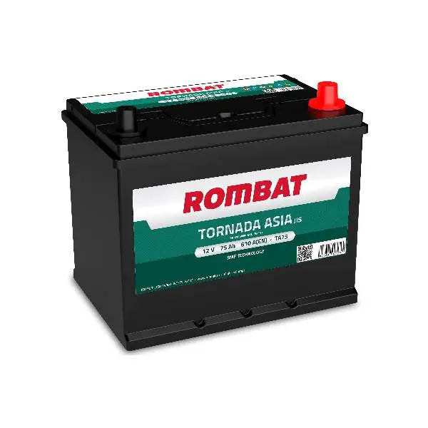 Купить Аккумулятор Rombat TORNADA ASIA 75Ah 610 A R/L+ TA75