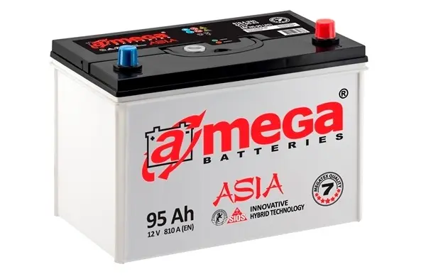 Купить Аккумулятор A-MEGA Asia (М7) 95 Ah (0) 810 A
