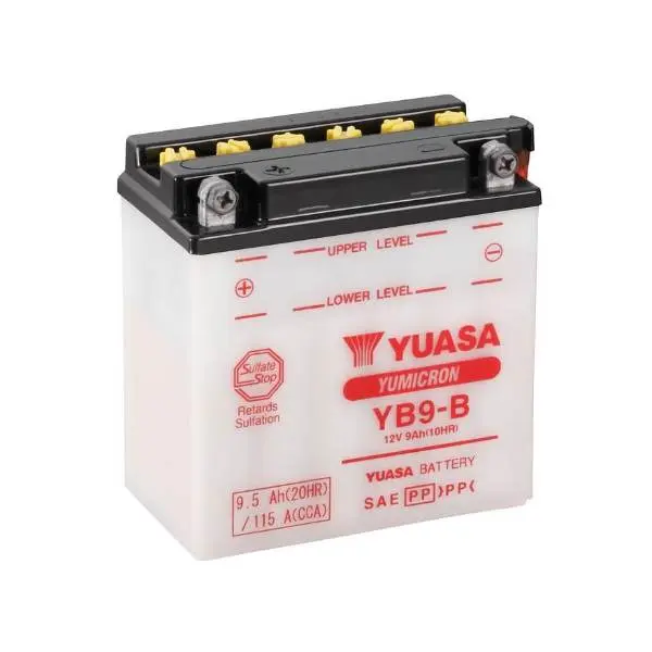 Купити Мото акумулятор Yuasa 9,5 Ah YuMicron (сухозаряджений)