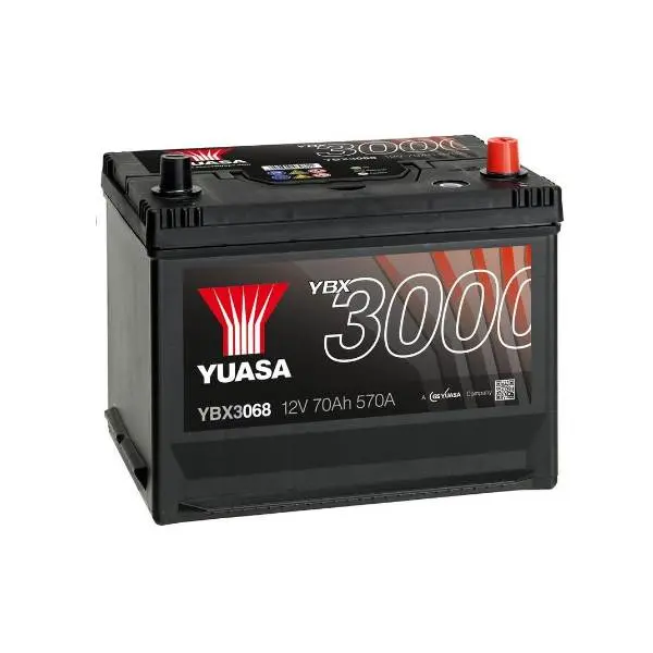 Купить Аккумулятор Yuasa 70Ач SMF Battery Japan YBX3068 (0)