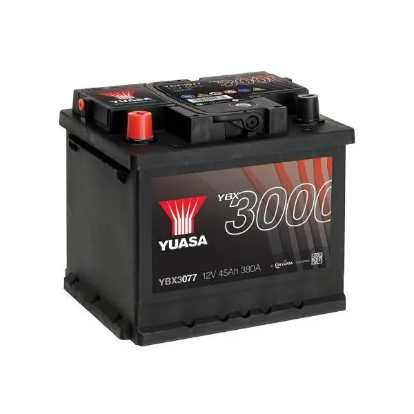 Купить Аккумулятор Yuasa 45Ач SMF Battery YBX3077 (1)