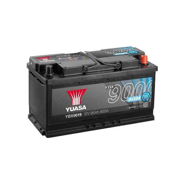 Купить Гелевый аккумулятор Yuasa 95Ah  AGM Start Stop Plus (0) YBX9019