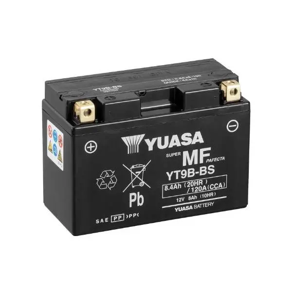Купити Мото акумулятор Yuasa 8Ah MF VRLA AGM (сухозаряджений)