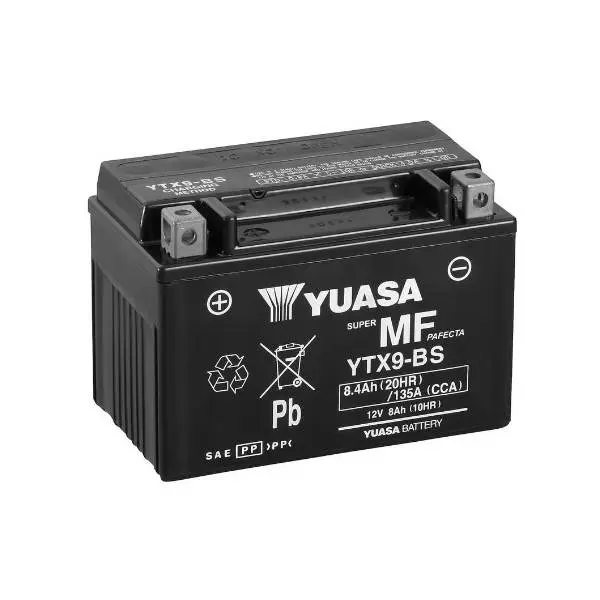 Купить Мото аккумулятор Yuasa 8Ah MF VRLA (сухозаряженный)
