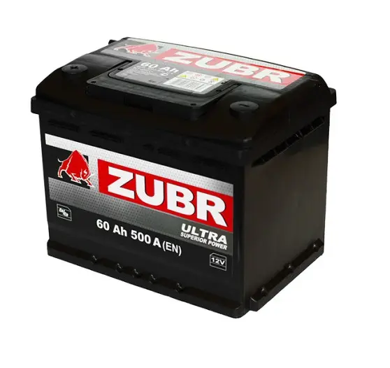 Купить Аккумулятор Zubr Ultra 60 Ah (0) 500 A