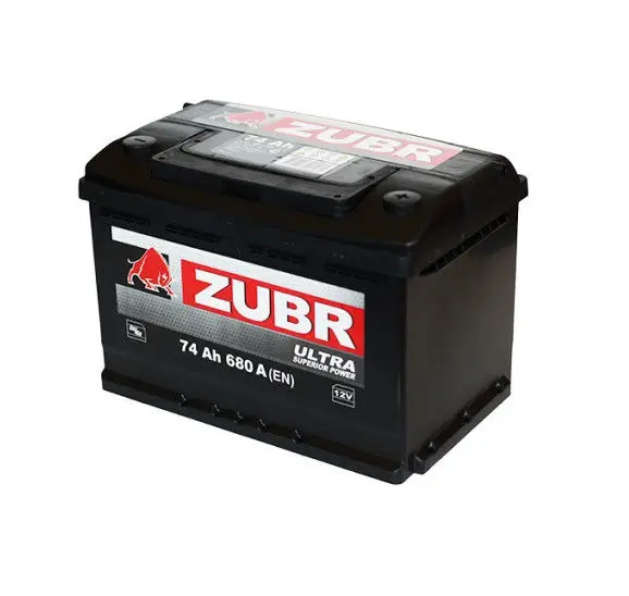 Купить Аккумулятор Zubr Ultra 74 Ah (0) 680 A
