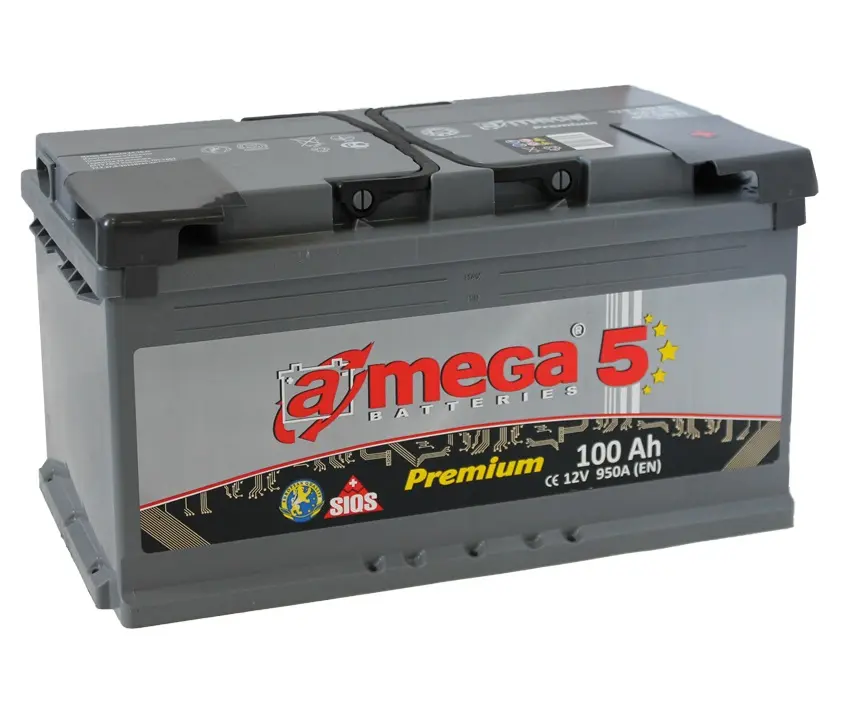 Купить Аккумулятор A-MEGA Premium 100 Ah (0) 950 A
