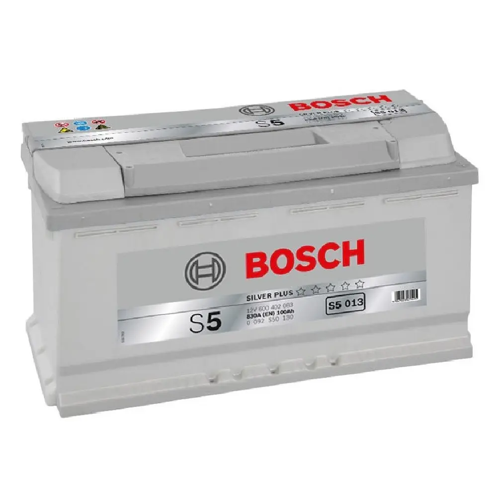 Купить Аккумулятор Bosch 100Ah S5 Silver (0) 830A S5013