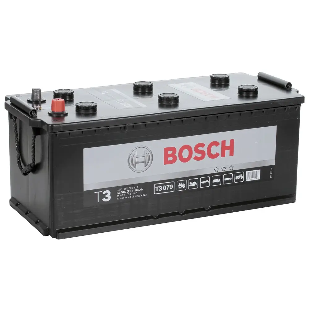 Купить Аккумулятор Bosch 180Ah T3 (0) 1100A (T3079)