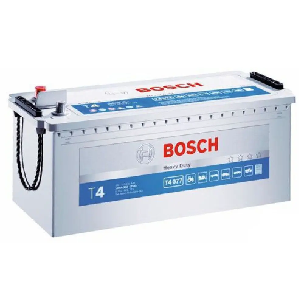 Купить Грузовой аккумулятор Bosch 215 Ah T4 Heavy Duty (1) 1150A (T4080)