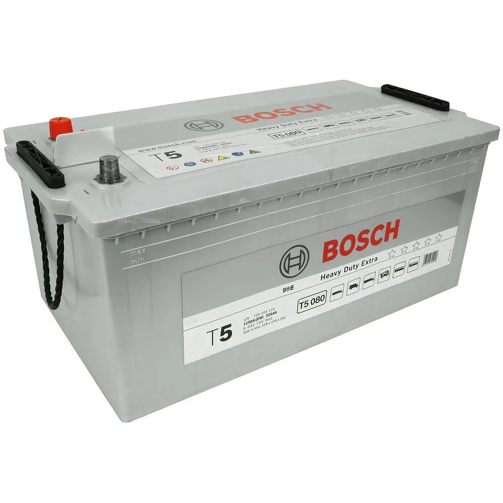 Купить Аккумулятор Bosch 225Ah T5 Heavy Duty Extra (1) 1150A (T5080)
