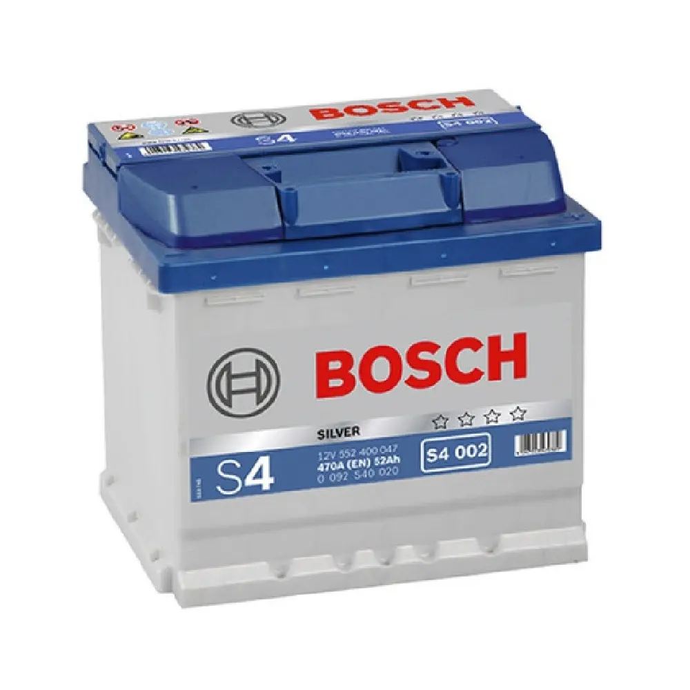 Купить Аккумулятор Bosch 52 Ah S4 Silver (0) 470A