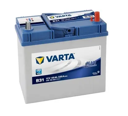Купить Аккумулятор Varta Blue Dynamic 45Ah (0) Asia 330A (B31) тонкая клемма