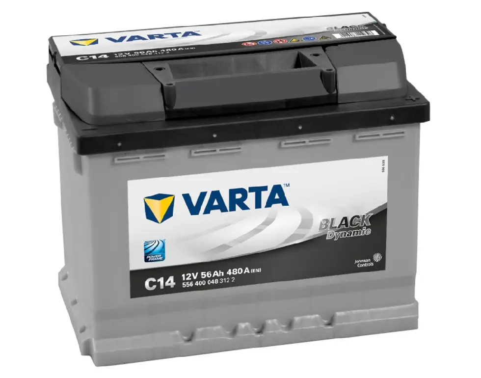 Купити Акумулятор Varta Black Dynamic 56Ah (0) 480A (C14)