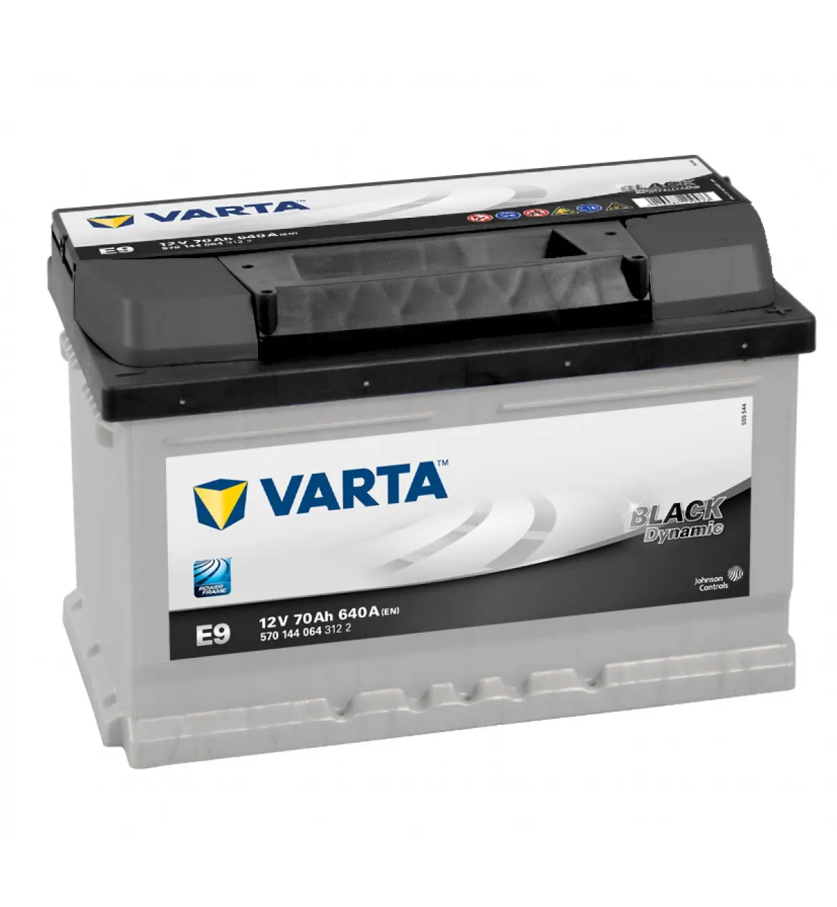 Купити Акумулятор Varta Black Dynamic 70Ah (0) 640A (E9)