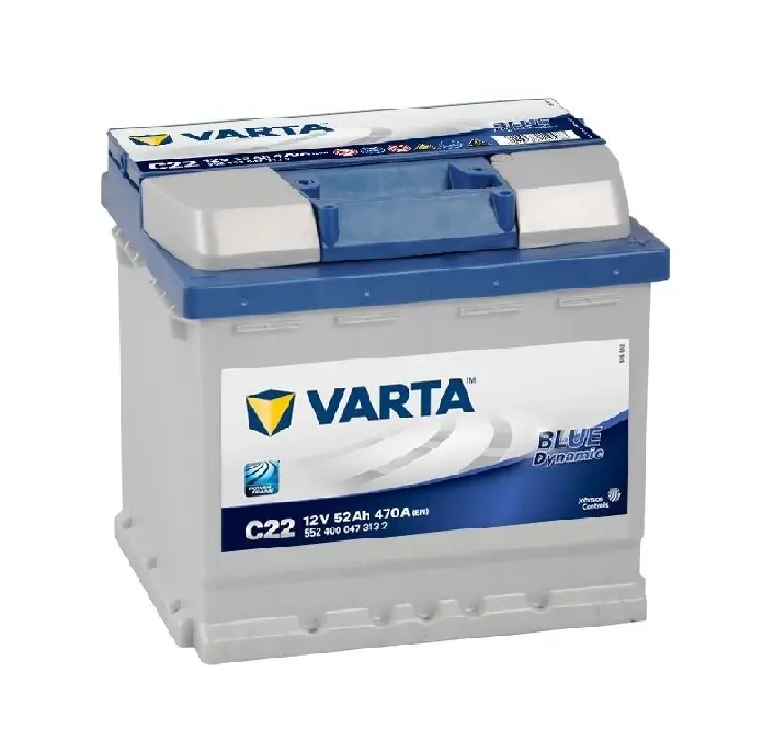 Купить Аккумулятор Varta Blue Dynamic 52Ah (0) 470A (C22)