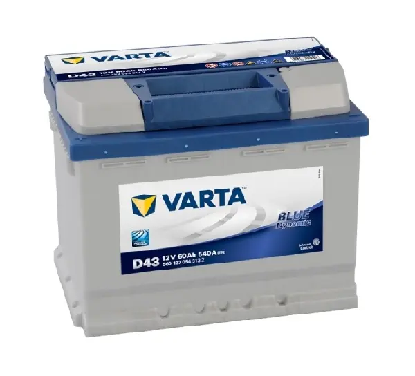 Купить Аккумулятор Varta Blue Dynamic 60 Ah (1) 540A (D43)