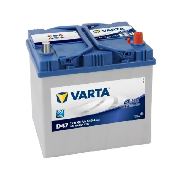 Купить Аккумулятор Varta Blue Dynamic 60 Ah (0) 540A (D47) Asia
