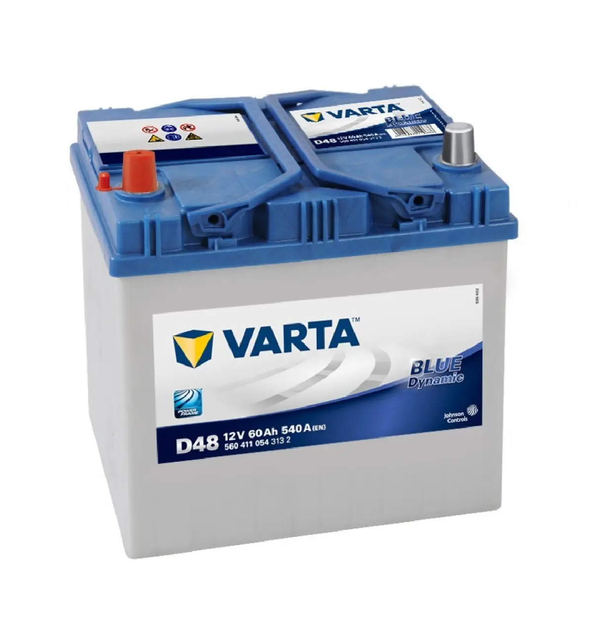 Купить Аккумулятор Varta Blue Dynamic 60 Ah (1) 540A (D48) Asia