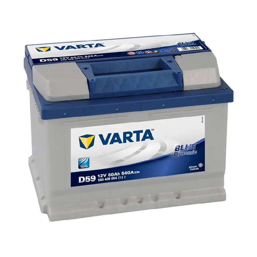 Купить Аккумулятор Varta Blue Dynamic 60 Ah (0) 540A (D59) низкий корпус