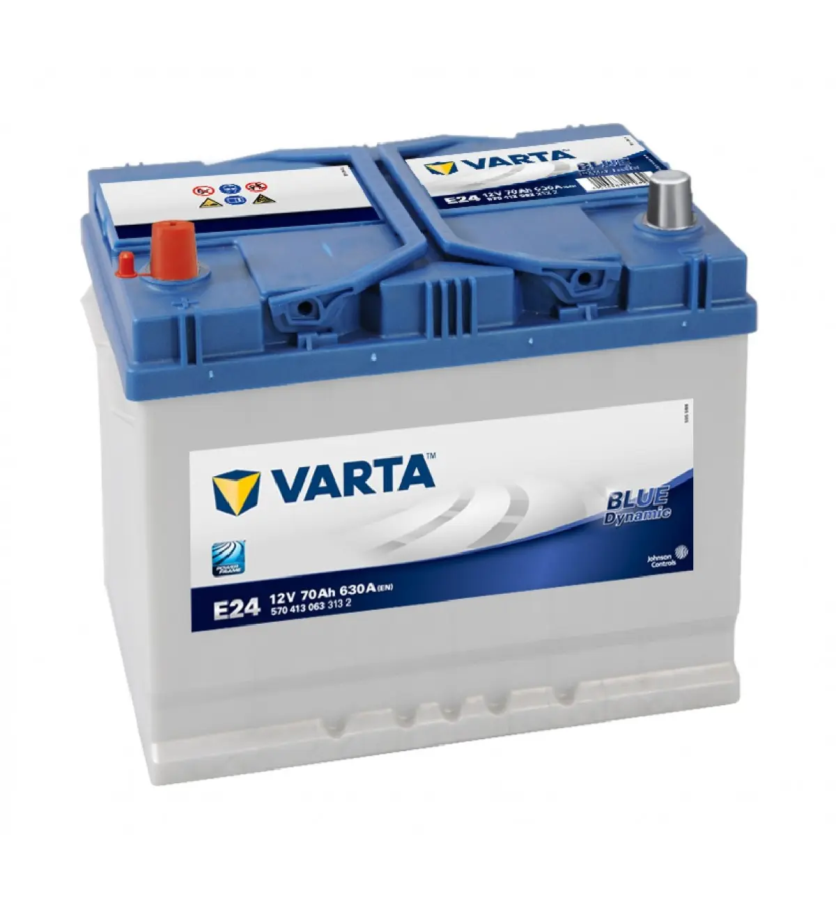 Купить Аккумулятор Varta Blue Dynamic 70 Ah (1) 630A Asia (E24)