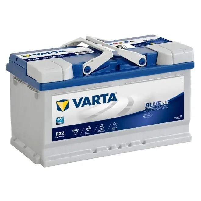 Купити Акумулятор Varta EFB Start Stop 80Ah 730A (F22)