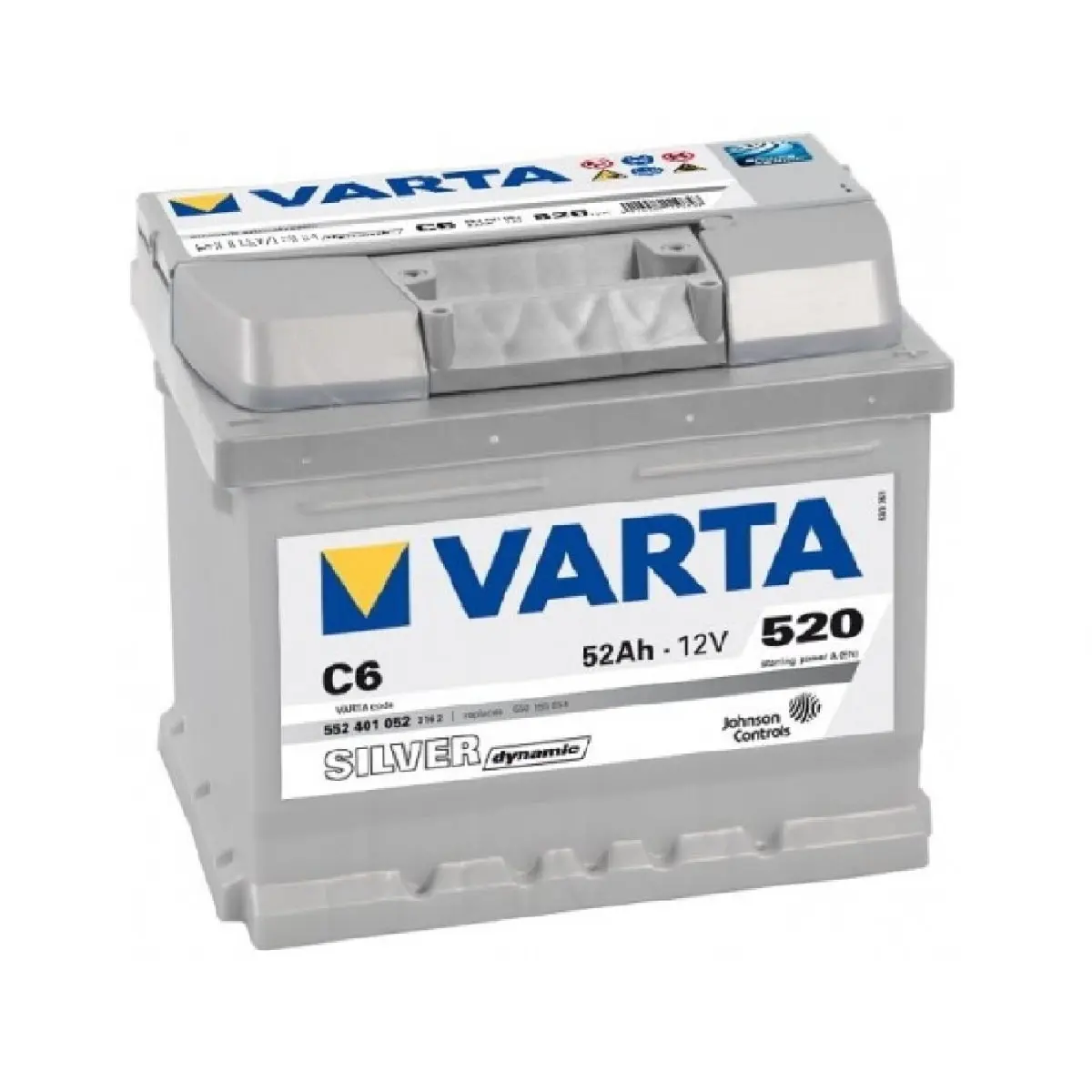Купить Аккумулятор Varta Silver Dynamic 52Ah (0) 520A (C6)