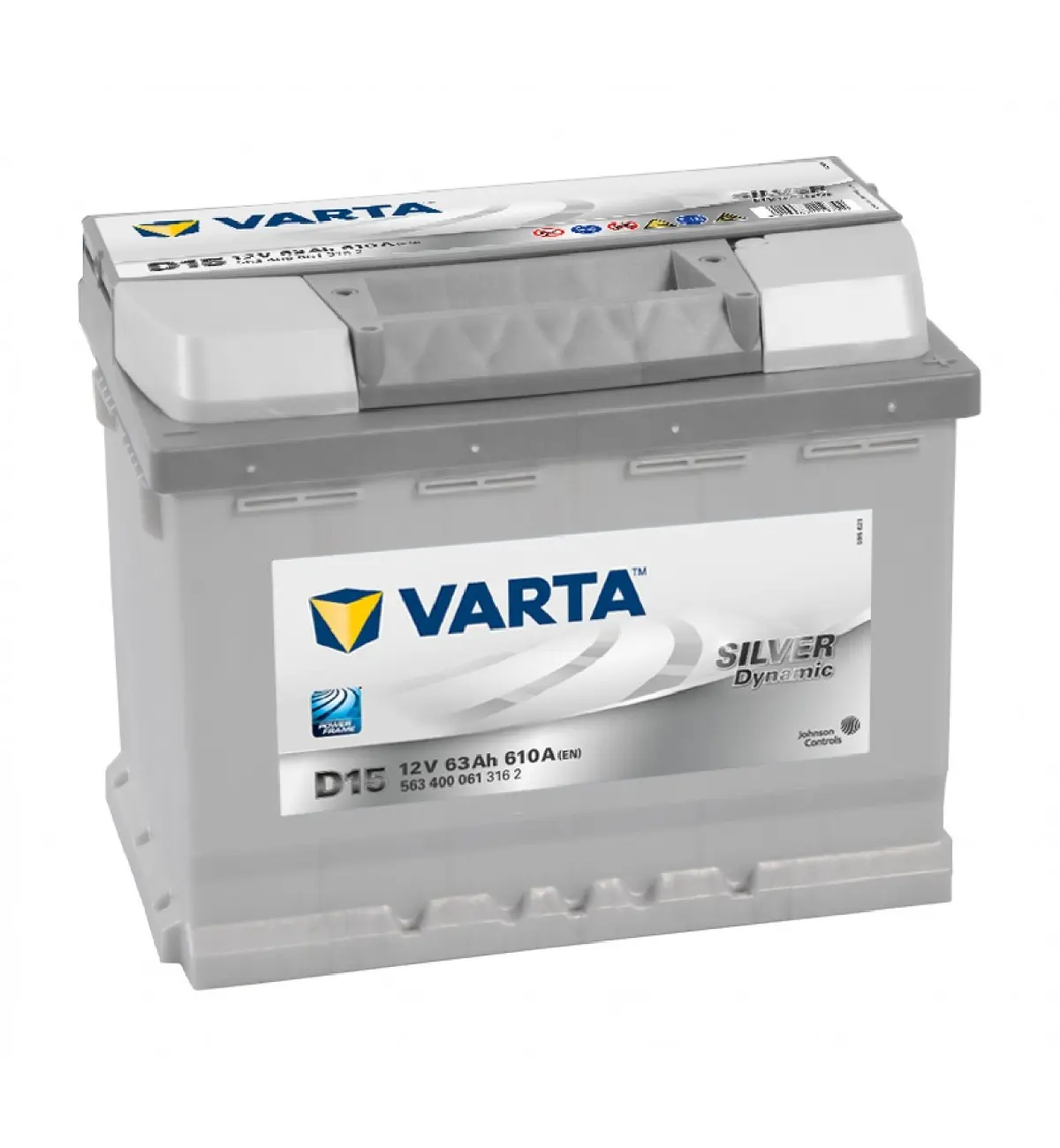 Купить Аккумулятор Varta Silver Dynamic 63Ah (0) 610A (D15)