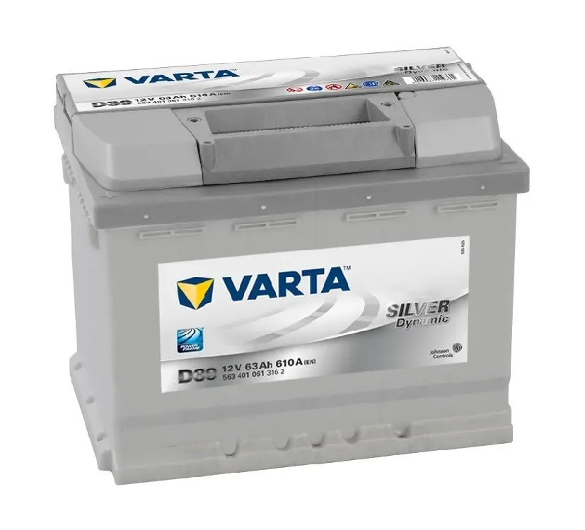 Купити Акумулятор Varta Silver Dynamic 63Ah (1) 610A (D39)
