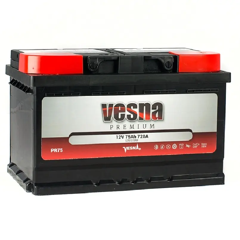 Купить Авто Аккумулятор Vesna Premium 75 Ah (0) 720 A PR75