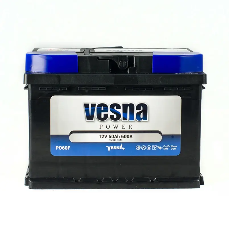 Купить Аккумулятор Vesna Power 60 Ah (0) 600A PO60HX