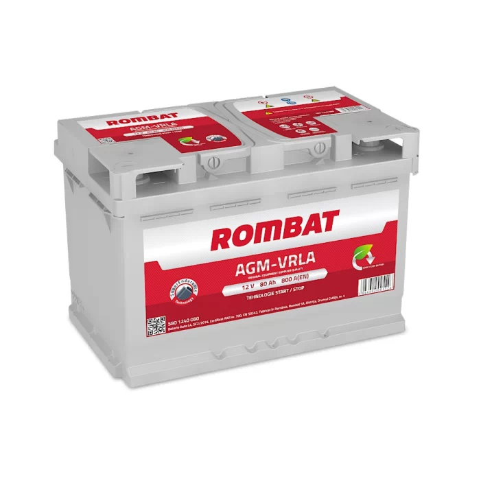 Купити Акумулятор Rombat AGM 80Ah 800 A (0)