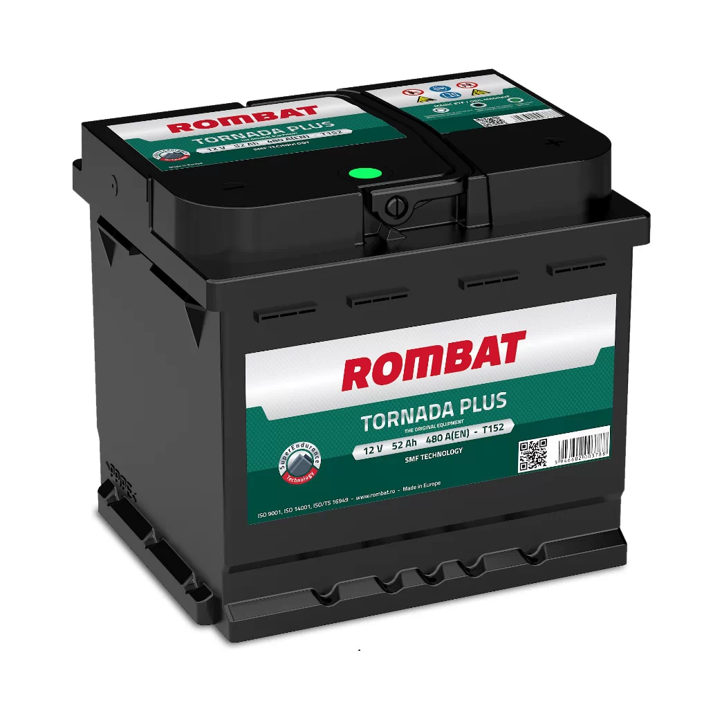 Купити Акумулятор Rombat TORNADA PLUS 52Ah 480 A (0) T152