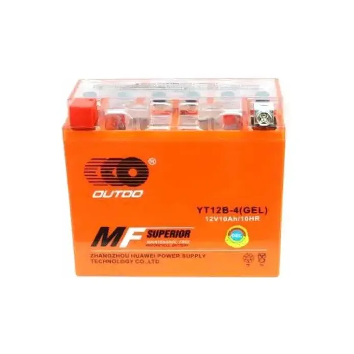 Мото аккумулятор Outdo 10 Ah YT12B-4 (GEL)