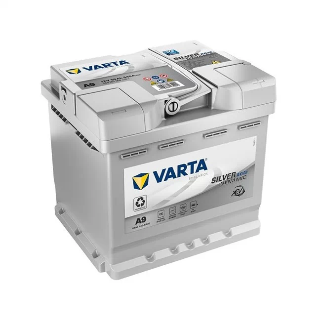 Купить Аккумулятор Varta AGM Silver Dynamic 50Ah 540A (A9) 550901054