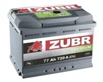 Акумулятор Zubr Premium 77 Ah (0) 720 A