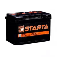 Аккумулятор Starta 75Ah (0) 680A 6СТ-75